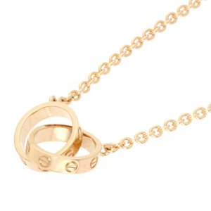 カルティエ（Cartier） ピンクゴールドネックレス