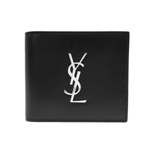 コインパース付き イースト/ウェスト モノグラム ウォレット メタルロゴ