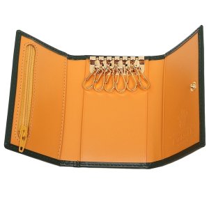 ブライドルレザー 6フック キーケース