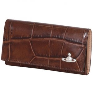さ*須様 viviennewestwood キーケース　茶色レザー　型押し ヴィヴィアンウエストウッドのメンズ・レディースキーケース