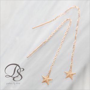 ディーヴァス（DEVAS） ピンクゴールドピアス