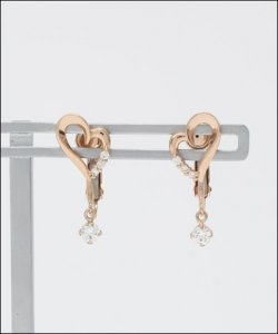 ヨンドシー（4℃） ゴールドイヤリング