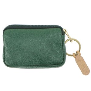 キーリング付き ミニポーチ型 コインケース