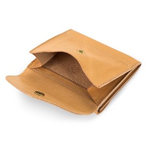 Wホック 二つ折りウォレット