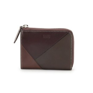 ブロッキングデザイン L字ファスナー 財布