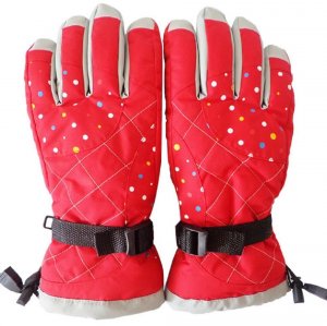 ドット柄 防水手袋