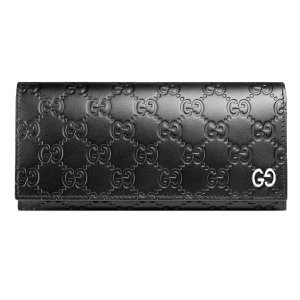 グッチ シグネチャー レザー ロングウォレット
