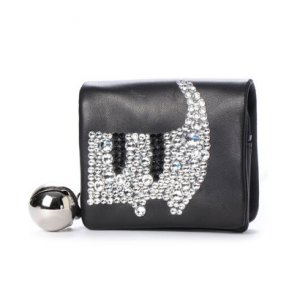 キラネコ コンパクト 折財布