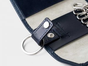 キーケース ウィズ リング / ロンドンカーフ × ブライドル（KEYCASE with RING / LONDONCALF × BRIDLE）