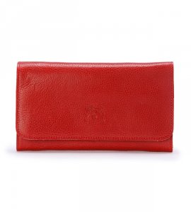 中がま口 ロングフラップウォレット