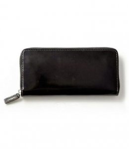 ホーウィンシェルコードバン ラウンドファスナー長財布