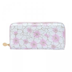 サクラ 長財布 ファスナー