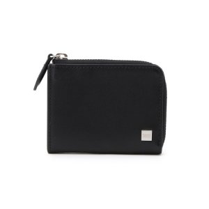 抗菌レザー L字ファスナーミニ財布