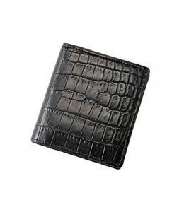 マットクロコダイル コンパクト札入れ