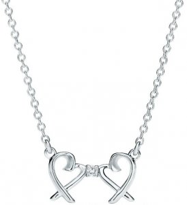 パロマ・ピカソ ダブル ラビング ハート ペンダント