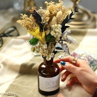 アンティカフェ（AntiqCafe） ドライフラワースワッグ