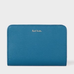 ストローグレインレザー 二つ折り財布