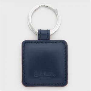 PC蝋引きコードバン キーリング