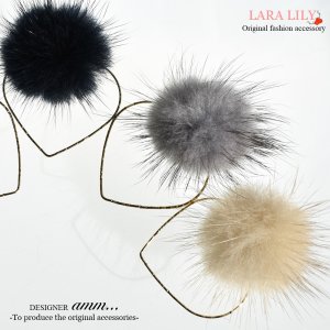 LARA LILY ハートイヤリング