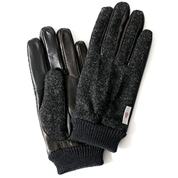 ハリスツイード（Harris Tweed） 革手袋