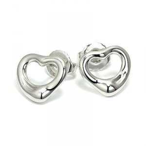 エルサ・ペレッティ オープン ハート ピアス