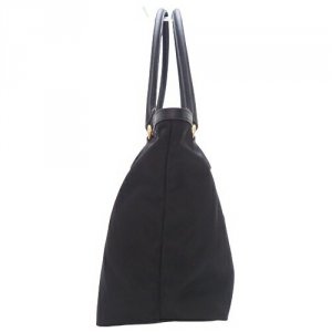 レザートリミング トートバッグ