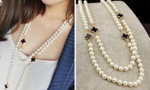 Ki-Lei-Ya  パールロングネックレス