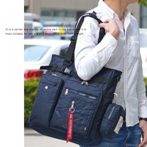 アルファ・インダストリーズ（ALPHA INDUSTRIES） ナイロンビジネスバッグ