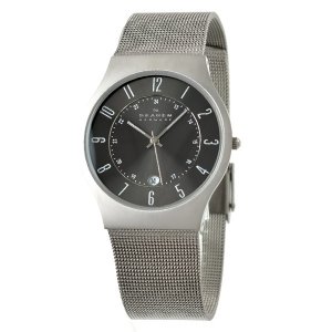 スカーゲン（SKAGEN） チタン腕時計
