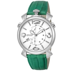 シン クロノ46MM クロノグラフ リザードレザー