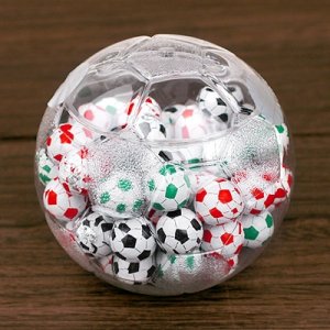 サッカーボールチョコ