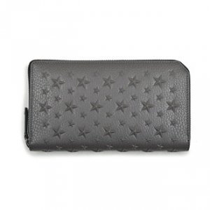 カーナビー スターエンボス グレイニーレザー ウォレット