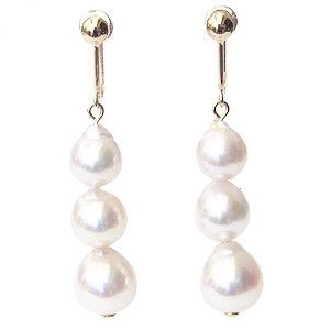 真珠の杜 18金イヤリング