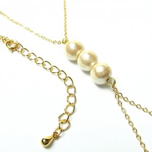 シルフィー（Sylphy） パールロングネックレス