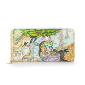 フルーツマーケット ラウンド長財布