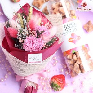 ブーケとスイーツのセット