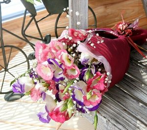 トルコキキョウの花束