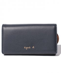 シンプルロゴ 6連 キーケース