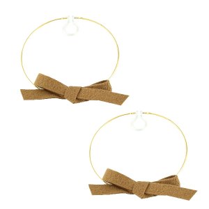 ジュエリーショップM（Jewelry Shop M） リボンイヤリング