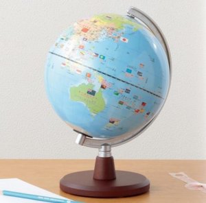 しゃべる地球儀