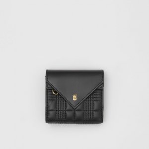 キルティング ラムスキン フォールディングウォレット