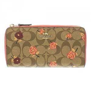 シグネチャー ピオニー アコーディオン ジップウォレット