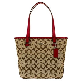 シグネチャー ジップ トート