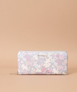 オリジナルフラワープリント 長財布