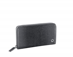 ブルガリ・ブルガリ マン ジップウォレット シャイニーリザードスキン