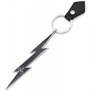 稲妻モチーフ キーホルダー