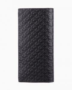 エンボスモノグラム ロングフォールドウォレット