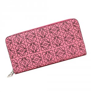 エンボスアナグラム ジップアラウンドウォレット