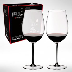 「ソムリエ」 ボルドー・グラン・クリュのペアグラス　