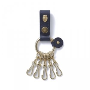 バケッタレザー 5連 キーリング